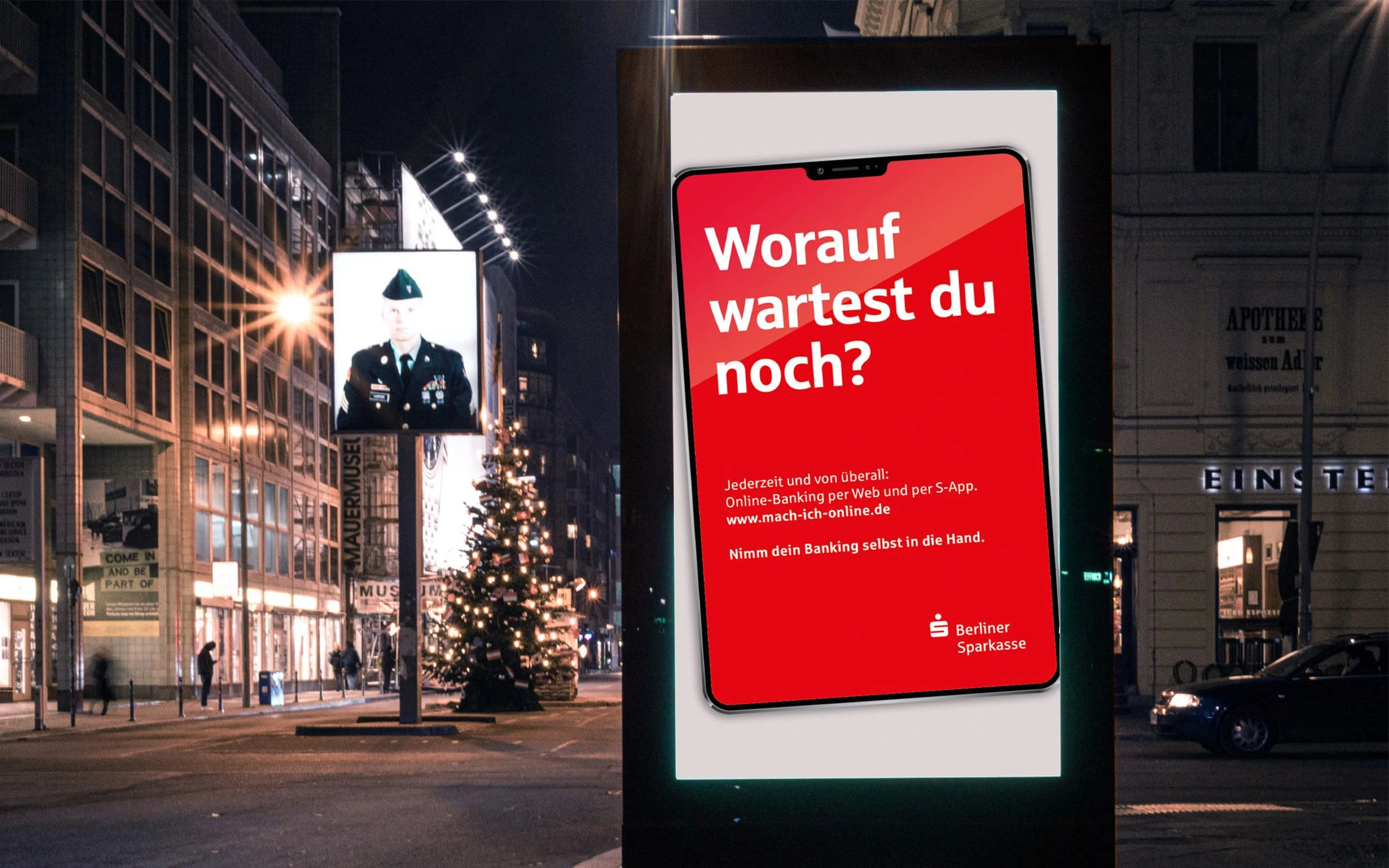 Kampagne Berlin Worauf wartest du